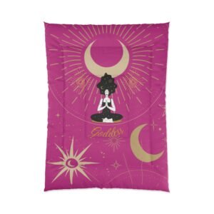 DH GODDESS Bright Pink Comforter
