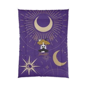 GODDESS Purple Comforter