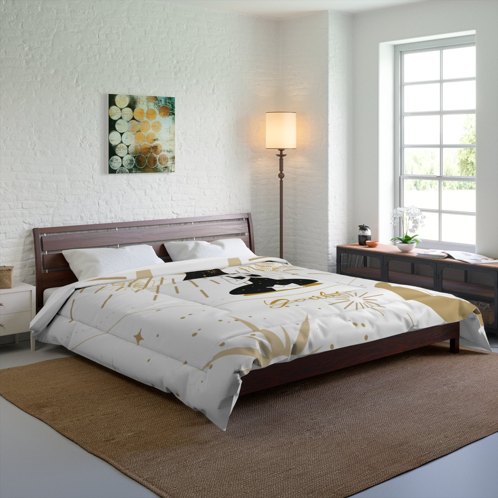 DH GODDESS White Comforter - Image 6