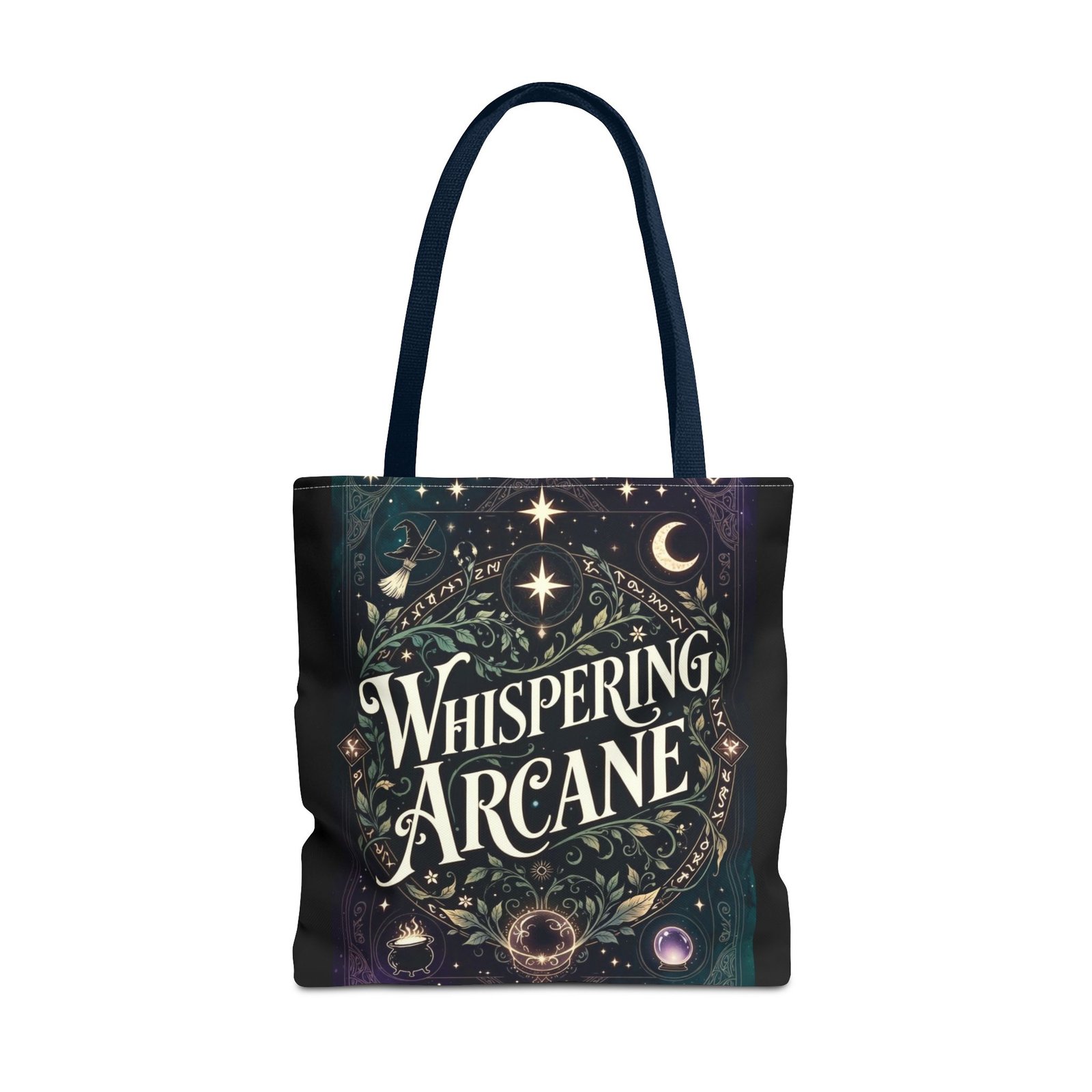 Arcane Whisper Tote Bag — Mystical Tarot & Moonlight All-Over Print - Image 77
