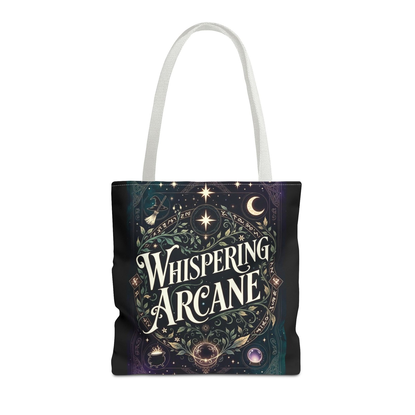 Arcane Whisper Tote Bag — Mystical Tarot & Moonlight All-Over Print - Image 57