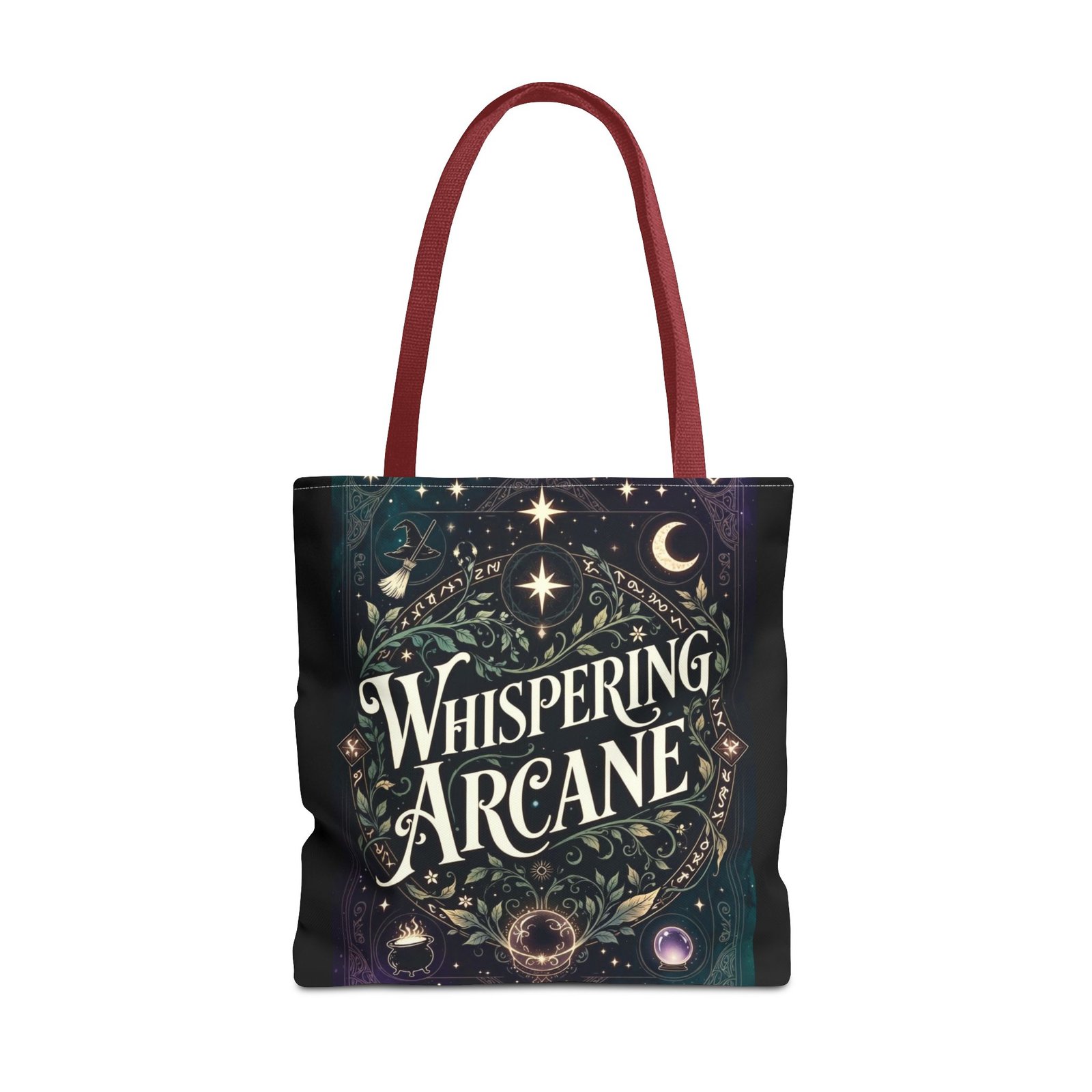 Arcane Whisper Tote Bag — Mystical Tarot & Moonlight All-Over Print - Image 53