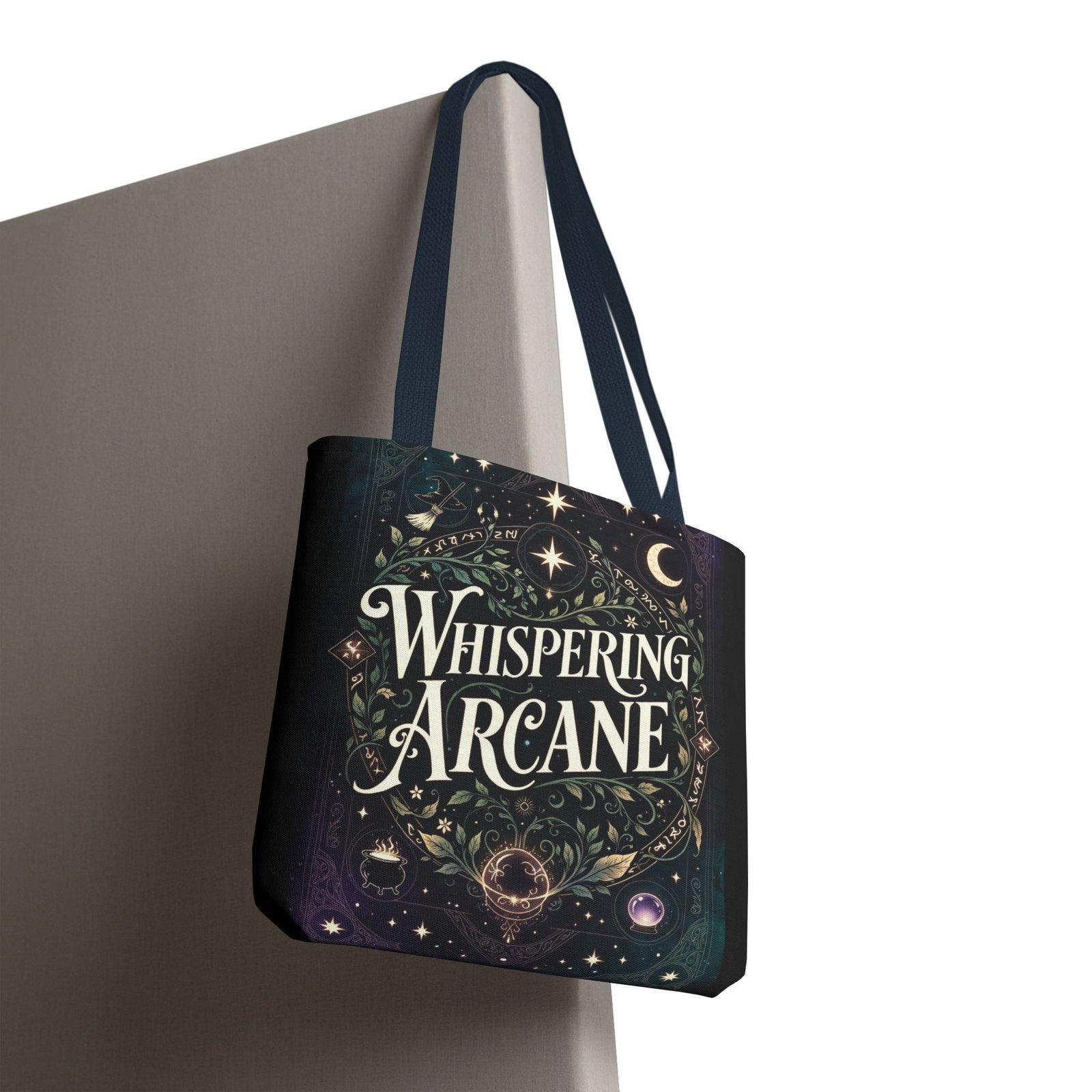 Arcane Whisper Tote Bag — Mystical Tarot & Moonlight All-Over Print - Image 40