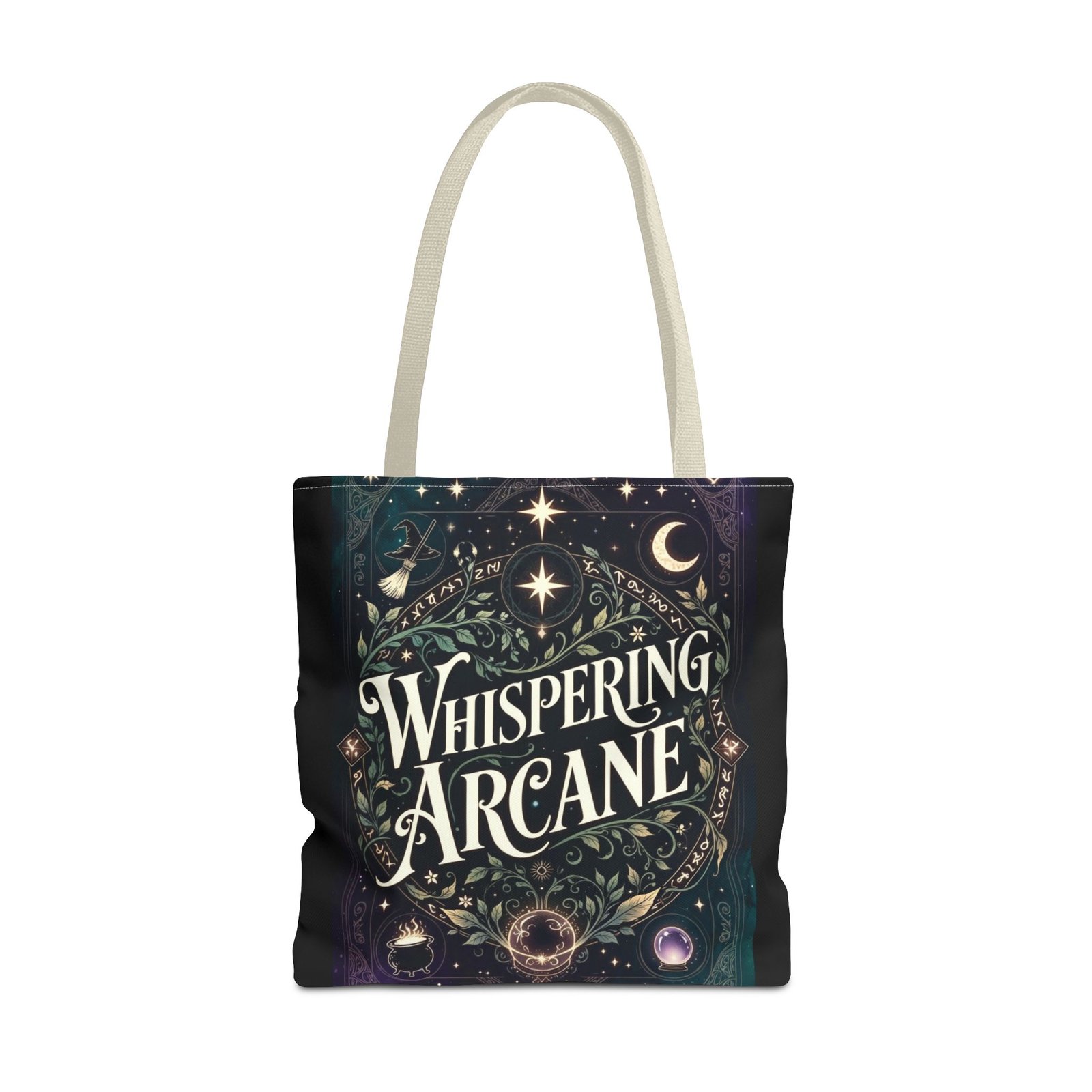 Arcane Whisper Tote Bag — Mystical Tarot & Moonlight All-Over Print - Image 69