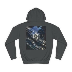 Mystic Night Eye Hoodie — Celestial Eye & Rune Art Pullover