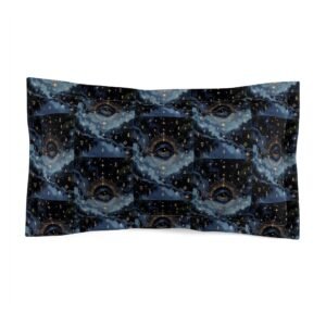 Mystic Eye Pillow Sham — Celestial Night Sky Microfiber