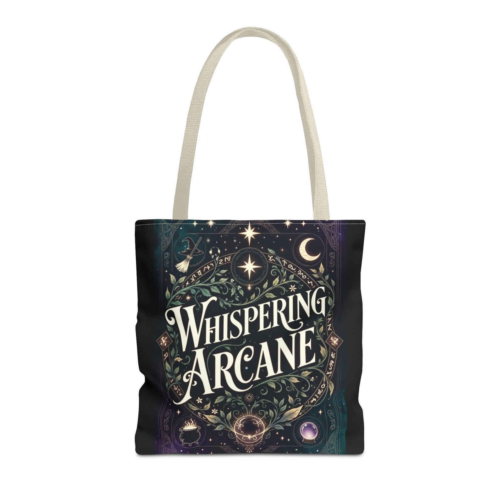 Arcane Whisper Tote Bag — Mystical Tarot & Moonlight All-Over Print - Image 65