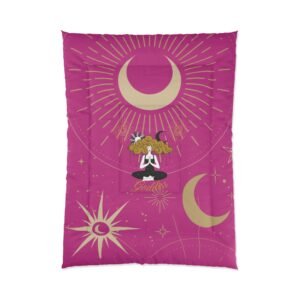 GODDESS Bright Pink Comforter