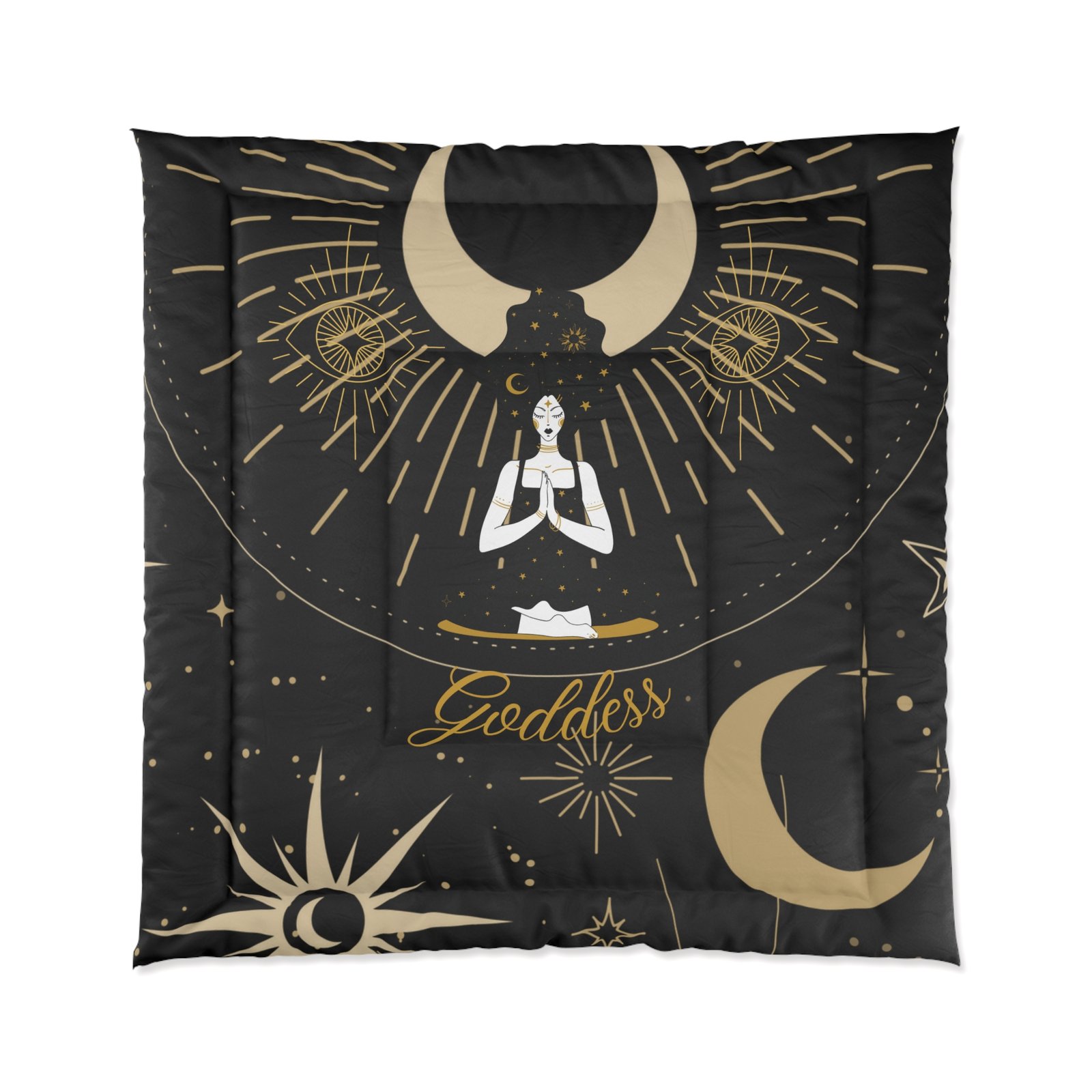 DH GODDESS Black Comforter - Image 3