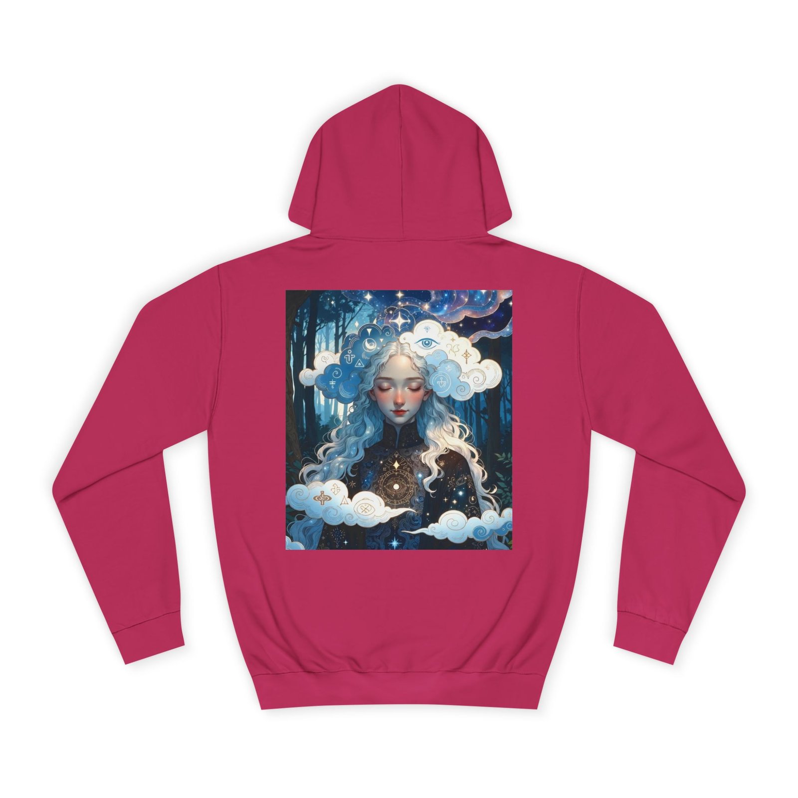 Celestial Dreamer Hoodie — Ethereal Moon & Clouds Art Sweatshirt - Image 50