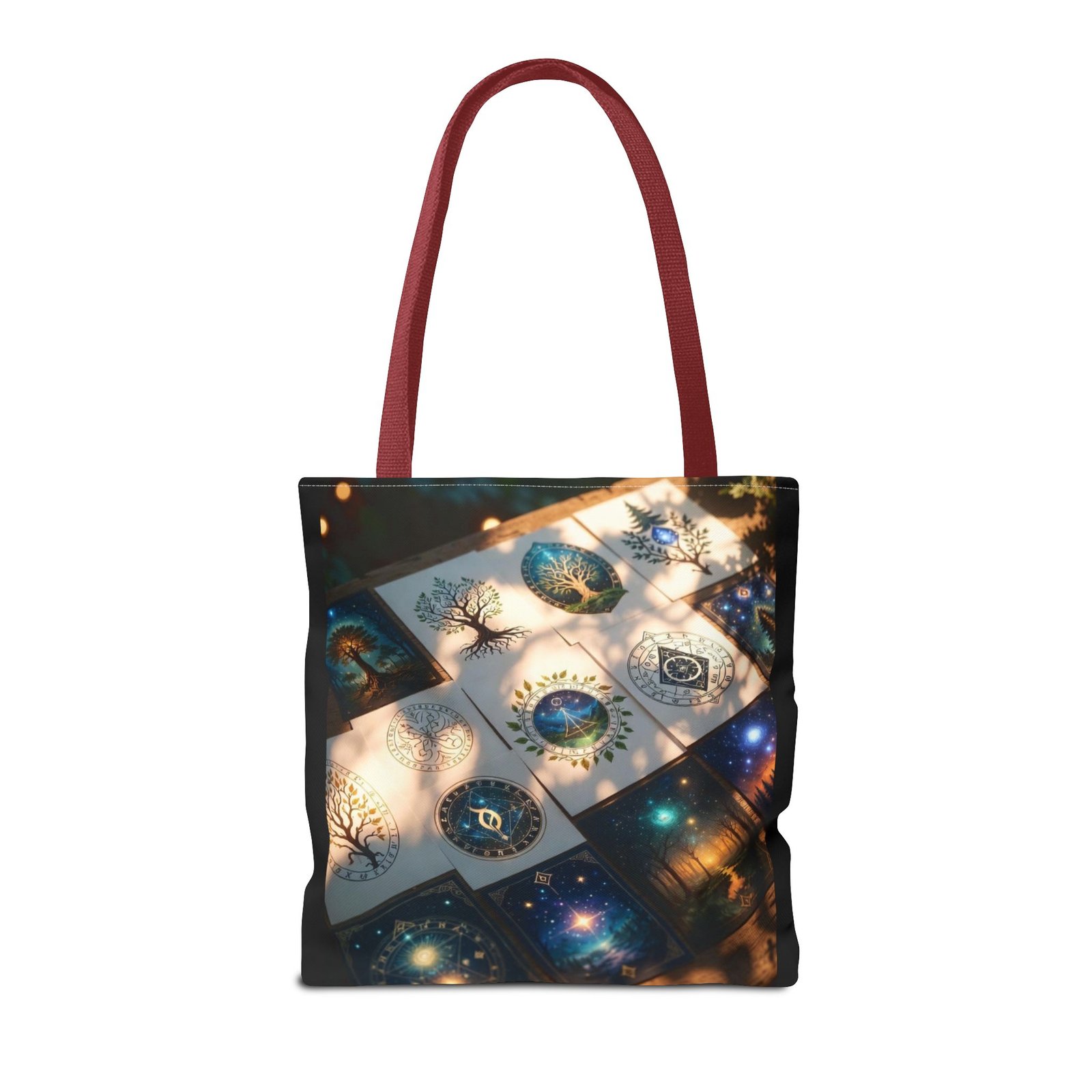 Arcane Whisper Tote Bag — Mystical Tarot & Moonlight All-Over Print - Image 50