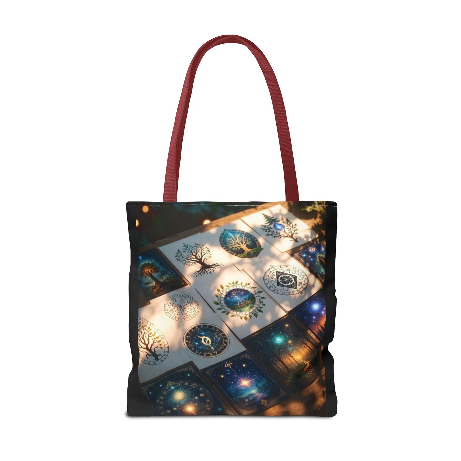 Arcane Whisper Tote Bag — Mystical Tarot & Moonlight All-Over Print - Image 54