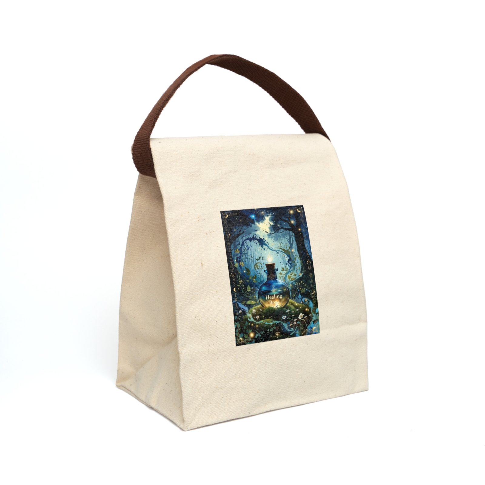 Mystic Night Potion Canvas Lunch Bag - Image 2