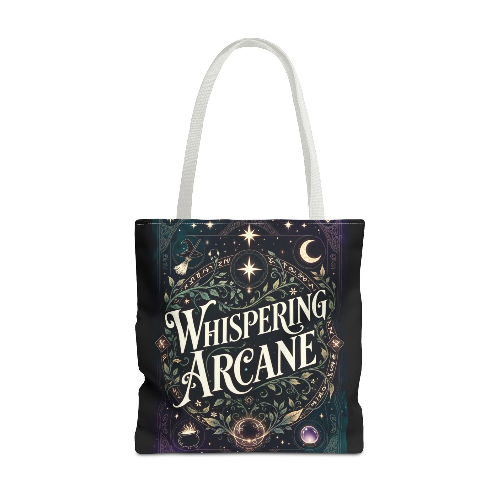 Arcane Whisper Tote Bag — Mystical Tarot & Moonlight All-Over Print - Image 61