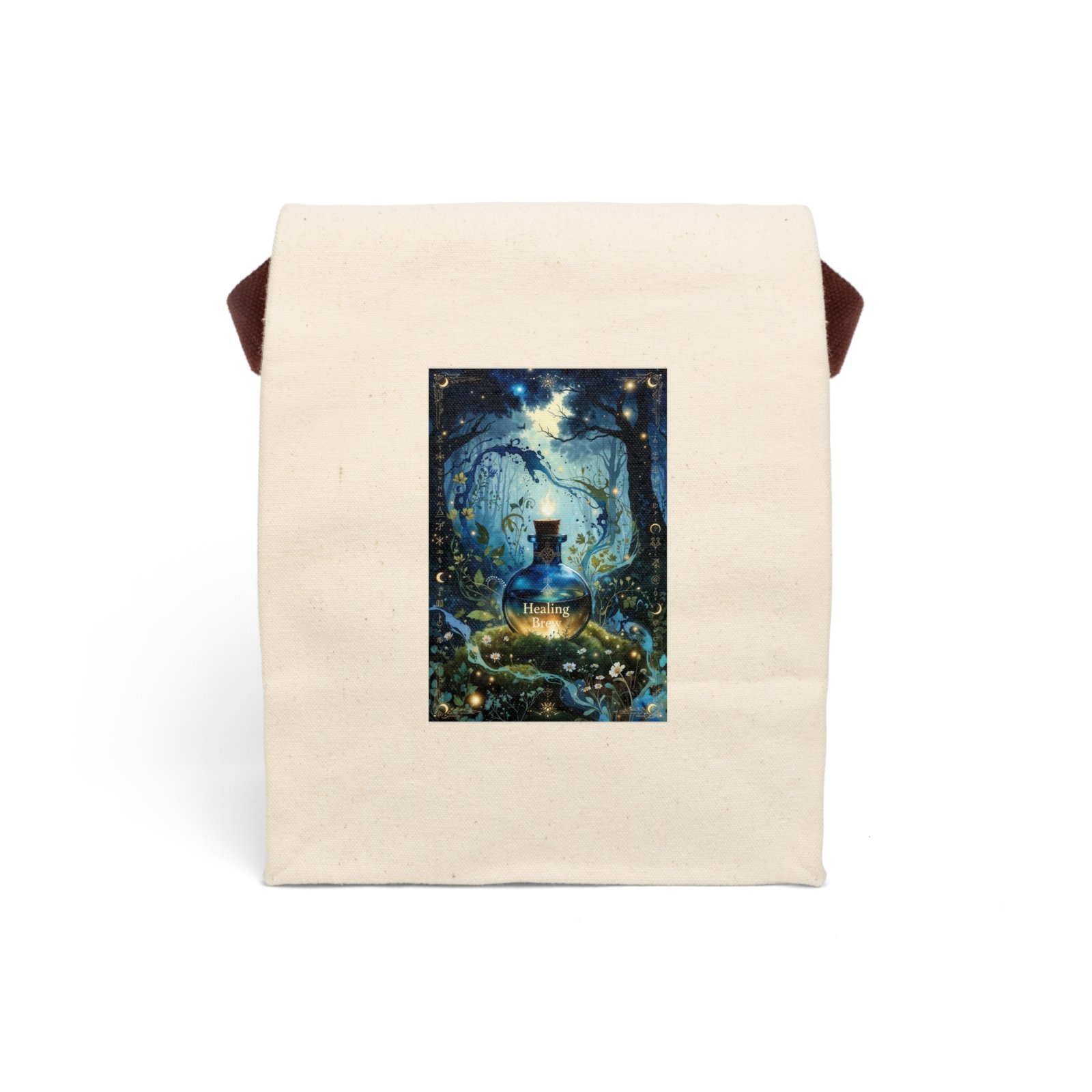 Mystic Night Potion Canvas Lunch Bag