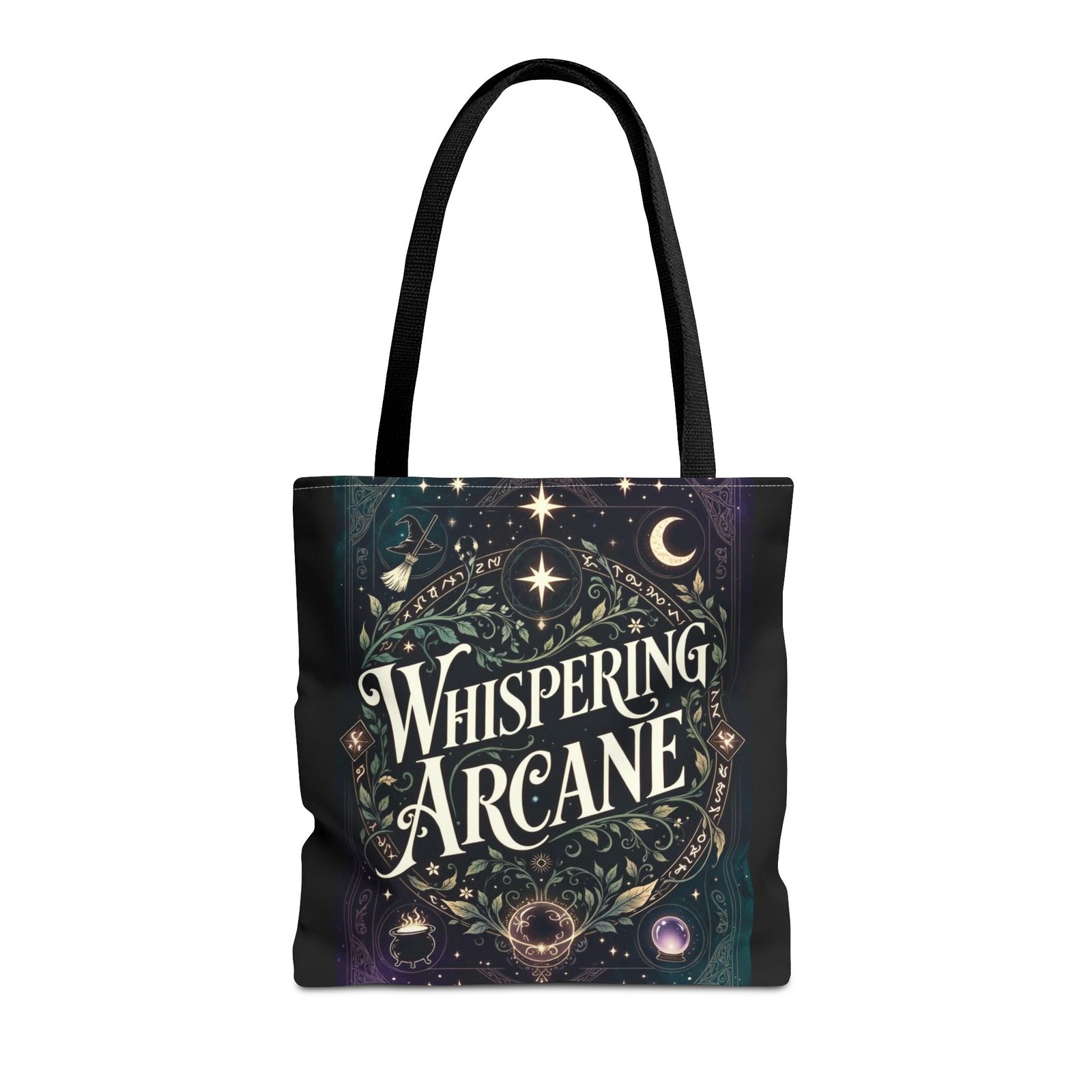 Arcane Whisper Tote Bag — Mystical Tarot & Moonlight All-Over Print - Image 41