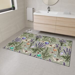Lavender Apothecary Heavy Duty Floor Mat