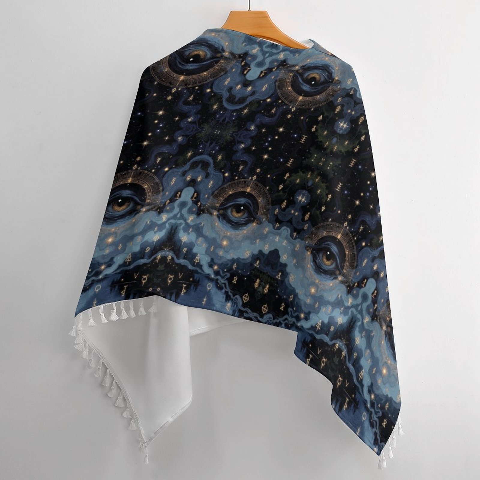 Starry eyed fringe Tassel Cape - Image 3