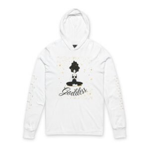 Goddess Meditation Hooded Long-Sleeve Tee