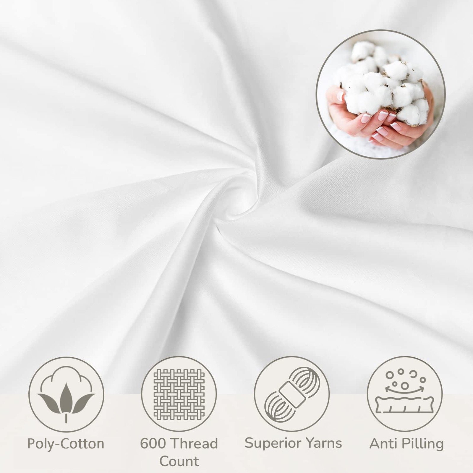 mystical angels, unicorns and triple moons queen size comforter duvet set 3-Piece Bedding Set 90x90inch - Image 3