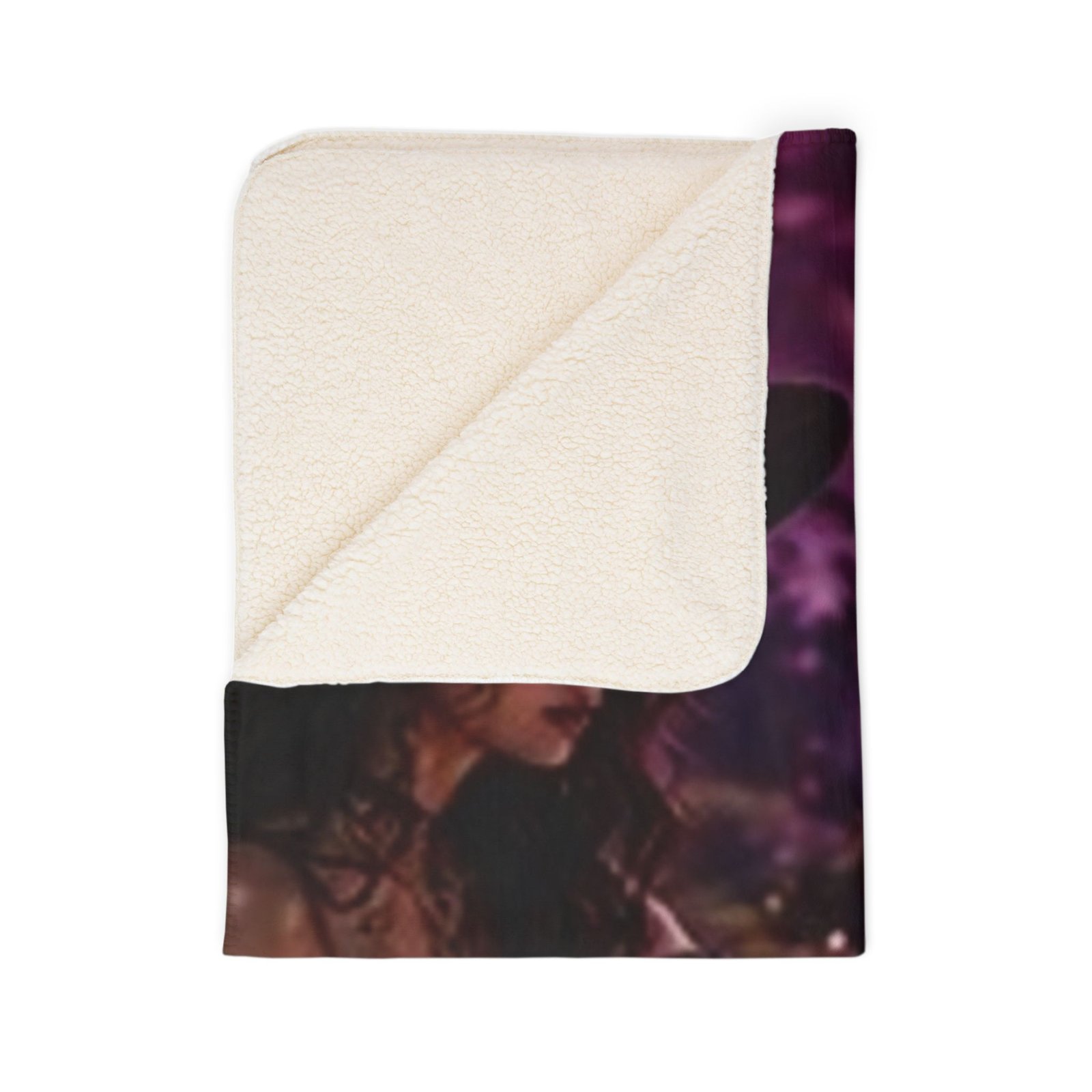 Dracula Follows Me - Witch Cauldron Moon Sherpa Blanket — Mystical Pink Magic Throw - Image 18
