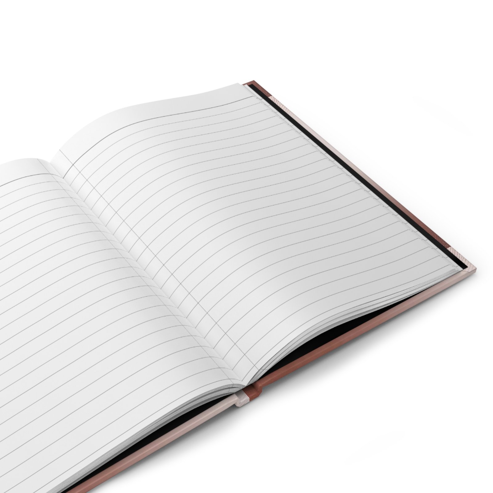 Rose Gold Logo Hardcover Journal — RMA Innovations Lined Notebook - Image 5